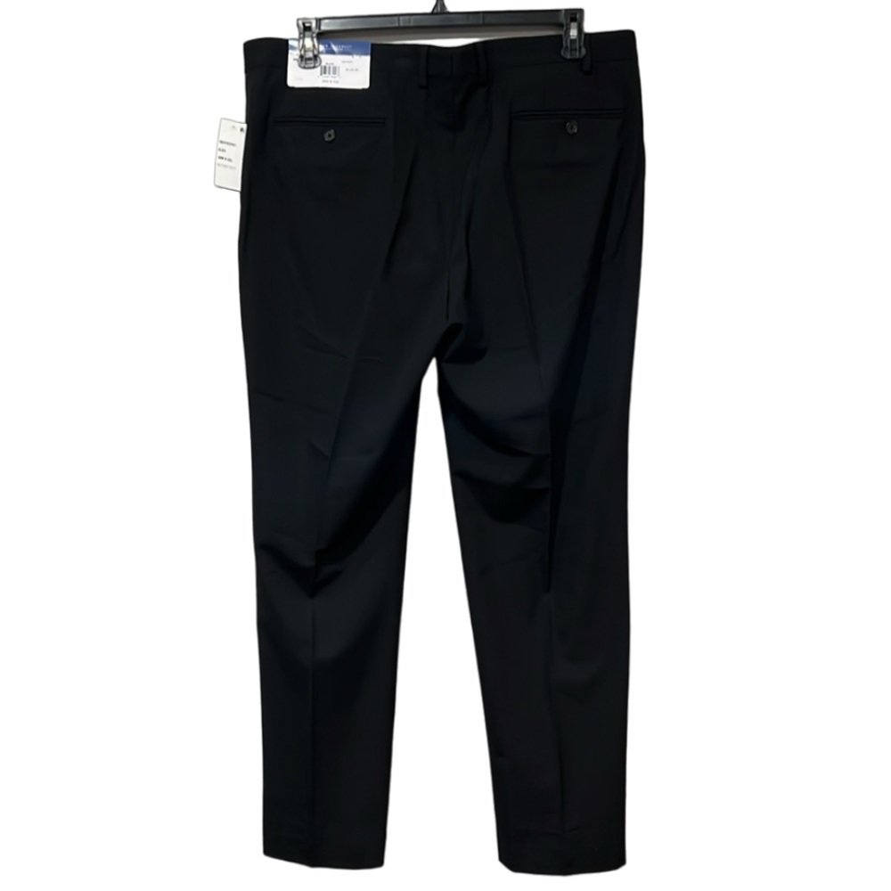 NWT Ryan Seacrest Distinction ‘The Suit Separate’ Pant Black 38Wx32L Career - Picture 4 of 15